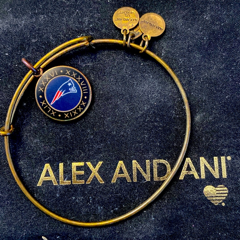 Alex and Ani bracelet Patriots